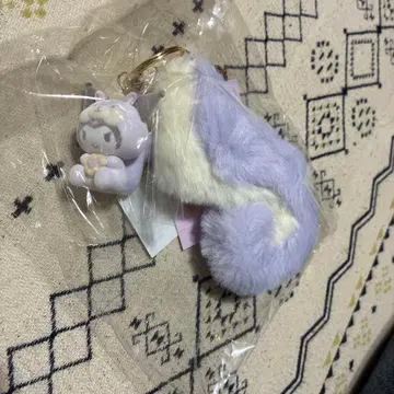 산리오 쿠로미 리스모후모후 키링 참 스트랩