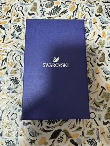SWAROVSKI 별 모양 크리스탈 목걸이 32.5cm