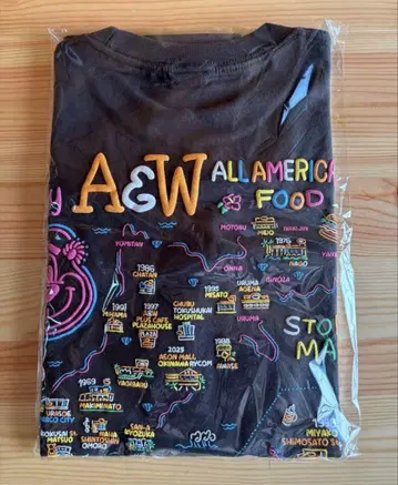 [1개 매장 한정판] A&W 오키나와 티셔츠 L 사이즈