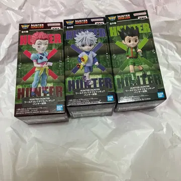 HUNTER x HUNTER 월드 컬렉터블 피규어 (3종 세트)