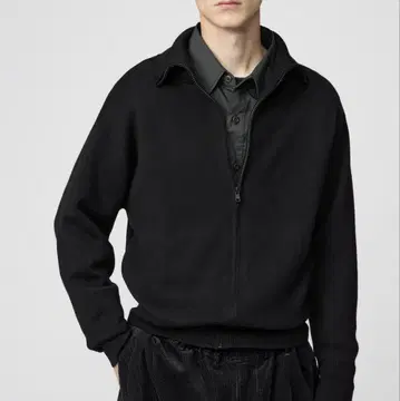 새상품 UNIQLO U 더블 페이스 풀 지퍼 자켓