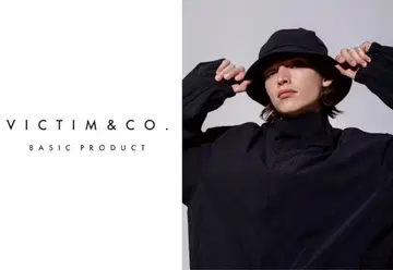 VICTIM x CA4LA TECH METRO HAT (블랙)