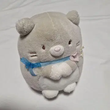 고양이 형제 (그레이) 말랑 봉제 인형 스미코구라시