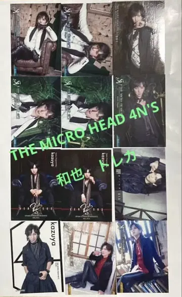 THE MICRO HEAD 4N'S 카즈야 트레이딩 카드 묶음 판매