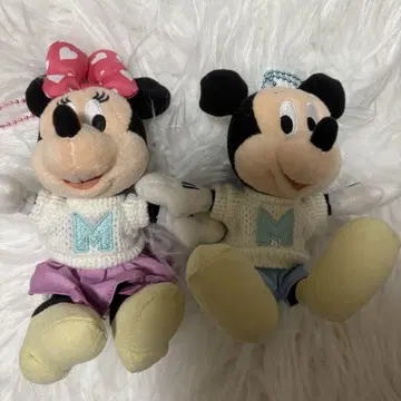 디즈니 다정한 친구 클럽 인형 배지 세트 바
