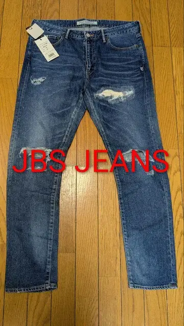 새상품 JAPAN BLUE SAKURA JEANS 데미지 가공 33인치