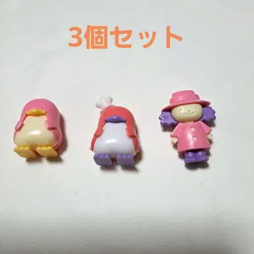 글리코 덤 쇼와 3개 세트 쇼와 레트로