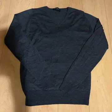 john smedley highgage knit charcoal
