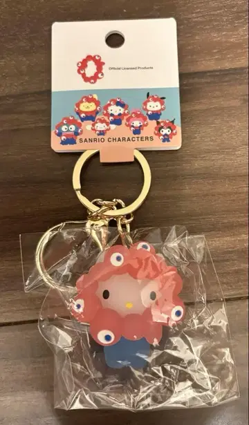 산리오 미야쿠미야쿠 마스코트 클리어 컬러 키티