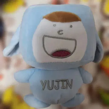 YUJIN 안유진 IZ*ONE 팬클럽 특전 봉제 인형 마스코트