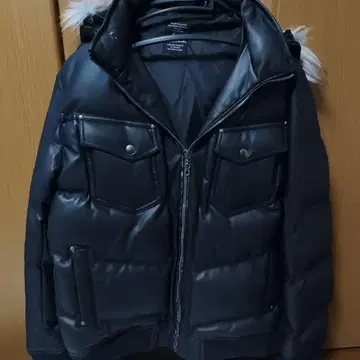 라이더스 다운 자켓 블랙