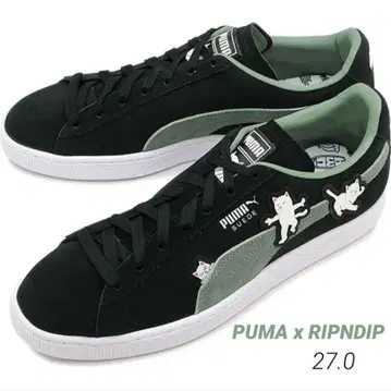 PUMA x RIPNDIP 스니커즈 블랙 27.0 박스 포함