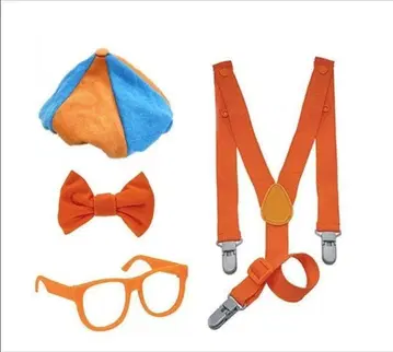 브리피 Blippi 풍 코스튬 4점 세트