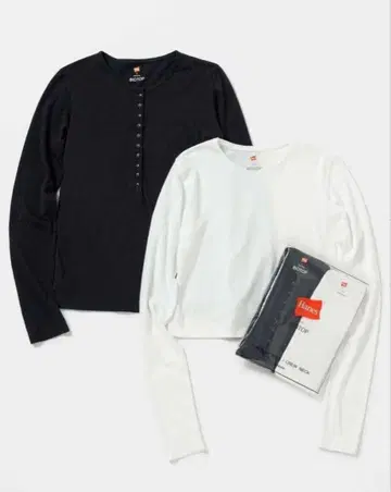 완판 Hanes for BIOTOP 풀오버 헨리넥