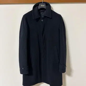 HERNO 헬노 다이애그널 울 충전솜 스텐카라 코트