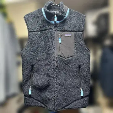 patagonia 플리스 베스트 L 블랙 레트로x 파타고니아