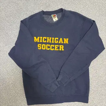 Michigan Soccer 맨투맨 M 사이즈 네이비