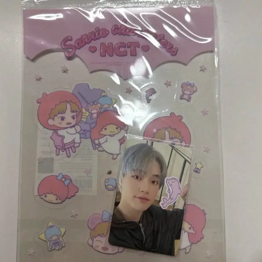 산리오 클리어 스티커 팩 천러 풀셋 양도