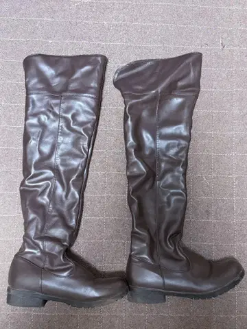 진격의 거인 코스프레 롱 부츠 24cm