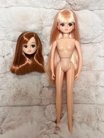 일본제 리카짱 세트 인형 교실 요코하마 모토마치 리카짱 헤드만 모음
