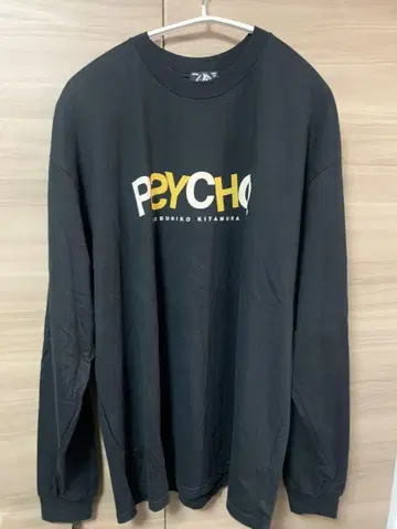 HYSTERIC GLAMOUR PSYCHO 긴팔 티셔츠 XL 블랙