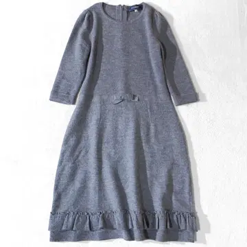 엠즈 그레이시 M'S GRACY 원피스 울 100% 그레이 40