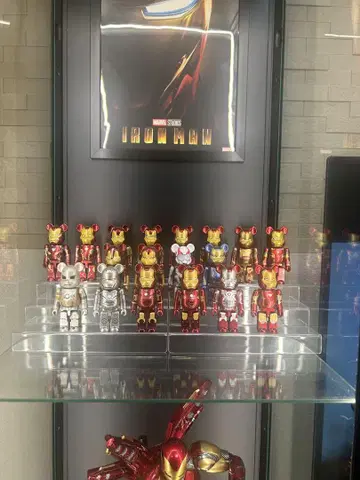 아이언맨 베어브릭 18체