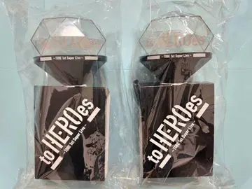 toHEROesSuperLive 응원봉 2개 세트 중고 Number_i