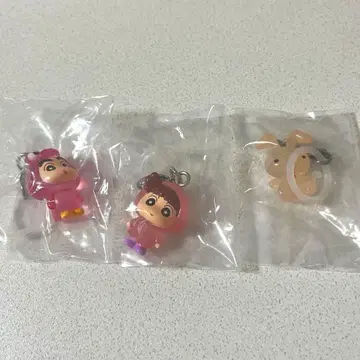 짱구는 못말려(크레용 신짱) 메지루시 액세서리 2 가챠 3세트