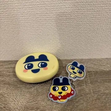 마메치 헤어 브러쉬 앞머리 클립 미야쿠미야쿠 키링