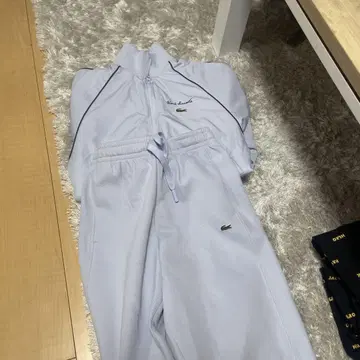Lacoste 라이트 블루 저지 세트