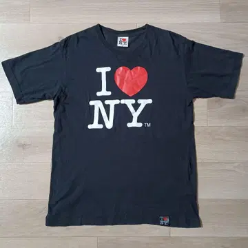 [ 새상품급 ] 00s I LOVE NY 티셔츠 블랙 M size