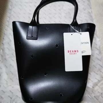 BEAMS HEART / 별 펀칭 버킷백 BEAMS