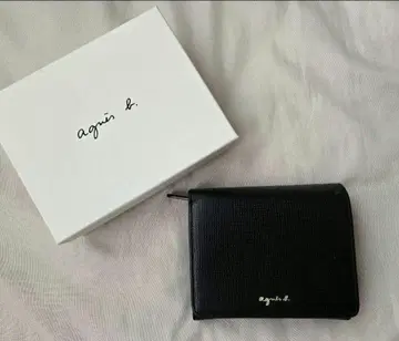아네스베 블랙 이단 접이식 지갑