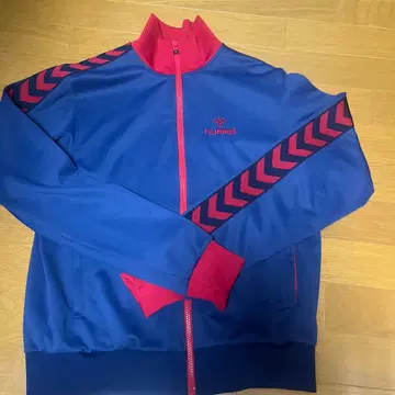 hummel 트랙 자켓 네이비 레드
