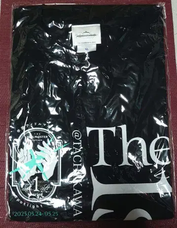 학마스 1st 공식 티셔츠 블랙 XL