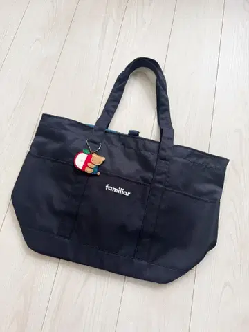 파밀리아 마더백 파랑 체크