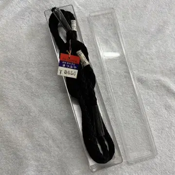 블랙 허리띠 약 150cm 조립끈