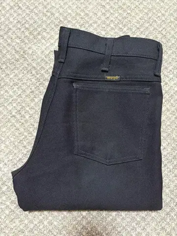 Wrangler 런처 팬츠 슬랙스 플레어 블랙
