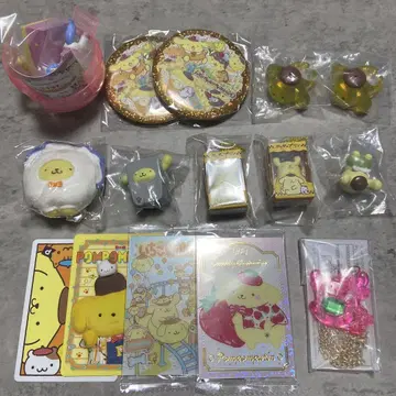 폼폼푸딩 모음 가챠가챠 트레이딩 카드 굿즈