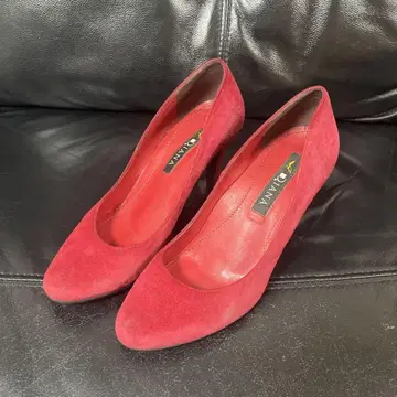 DIANA 빨간색 하이힐 23cm