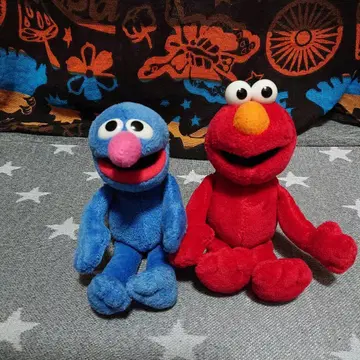 세서미 스트릿 엘모 봉제 인형 활