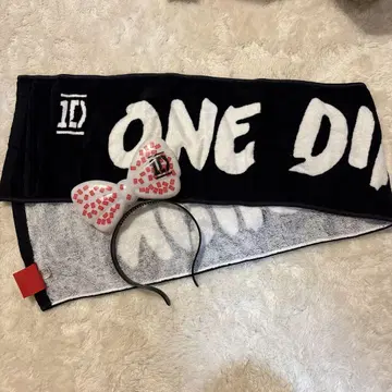 ONE DIRECTION 타월과 리본형 헤어밴드 세트