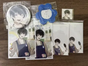 아오페라 pipmey 온라인 복권 시가키 아키라 엽서 캔뱃지 명찰