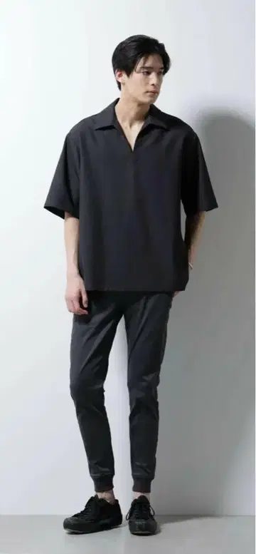 [ MC ] coveross(R) 나노 유니버스 조거 팬츠 S 차콜