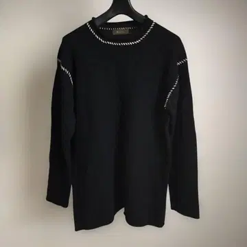 Y's for men 90's 크루넥 풀오버 핸드 스티치 니트