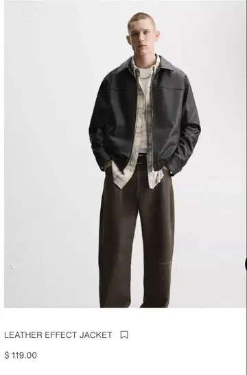 레더 페이크 자켓 블랙 S 사이즈 ZARA