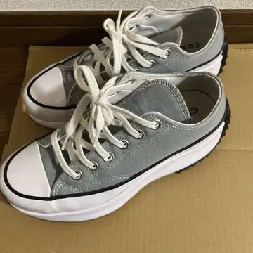 CONVERSE ct 통굽 그레이 로우컷 스니커즈