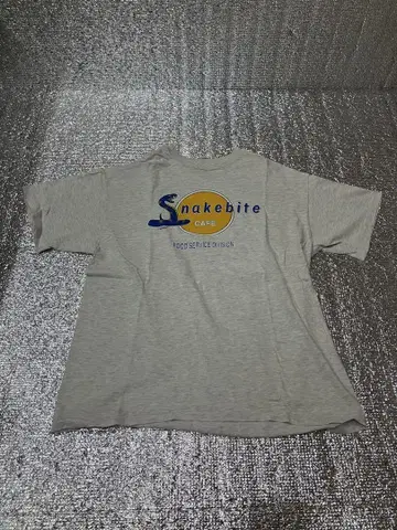 Hanes Snakebite Cafe T셔츠 L 사이즈 그레이