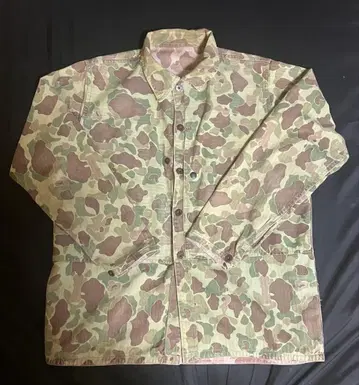 빈티지 40s USMC p-44 덕헌터 카모 hbt 38~40